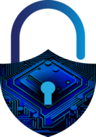 Modern Technology Cybersecurity Icon Crop-out png