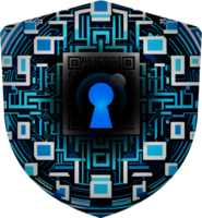 Modern Technology Cybersecurity Icon Crop-out png