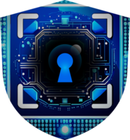 Modern Technology Cybersecurity Icon Crop-out png