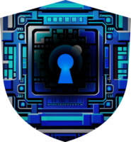 Modern Technology Cybersecurity Icon Crop-out png