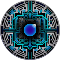 Modern Technology Cybersecurity Icon Crop-out png