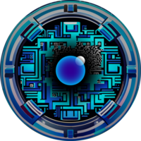 Modern Technology Cybersecurity Icon Crop-out png