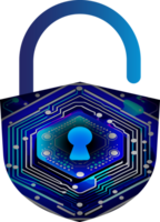 Modern Technology Cybersecurity Icon Crop-out png