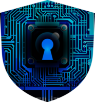 Modern Technology Cybersecurity Icon Crop-out png