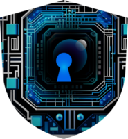 Modern Technology Cybersecurity Icon Crop-out png