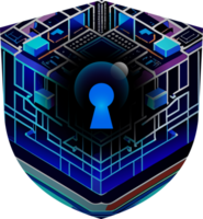 Modern Technology Cybersecurity Icon Crop-out png