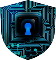 Modern Technology Cybersecurity Icon Crop-out png