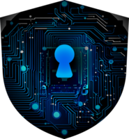 Modern Technology Cybersecurity Icon Crop-out png