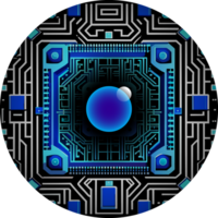 Modern Technology Cybersecurity Icon Crop-out png