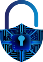 Modern Technology Cybersecurity Icon Crop-out png