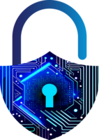 Modern Technology Cybersecurity Icon Crop-out png