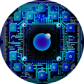 moderno tecnologia cíber segurança ícone recortar png