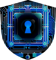 Modern Technology Cybersecurity Icon Crop-out png