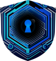 Modern Technology Cybersecurity Icon Crop-out png