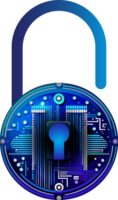 Modern Technology Cybersecurity Icon Crop-out png