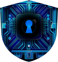 Modern Technology Cybersecurity Icon Crop-out png