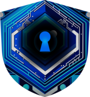 Modern Technology Cybersecurity Icon Crop-out png