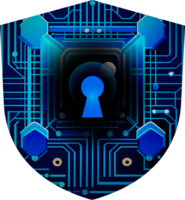 Modern Technology Cybersecurity Icon Crop-out png