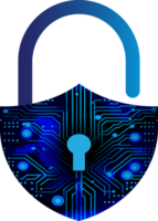 Modern Technology Cybersecurity Icon Crop-out png