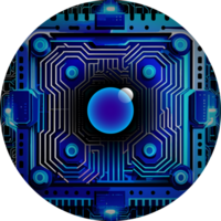 modern technologie cyberveiligheid icoon uitsnijden png