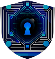 Modern Technology Cybersecurity Icon Crop-out png