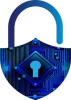 Modern Technology Cybersecurity Icon Crop-out png