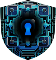 Modern Technology Cybersecurity Icon Crop-out png