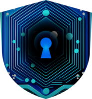 Modern Technology Cybersecurity Icon Crop-out png