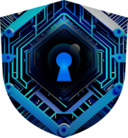 Modern Technology Cybersecurity Icon Crop-out png