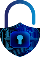 Modern Technology Cybersecurity Icon Crop-out png