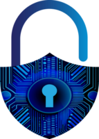 Modern Technology Cybersecurity Icon Crop-out png