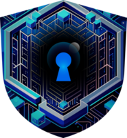 Modern Technology Cybersecurity Icon Crop-out png