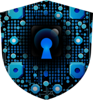 Modern Technology Cybersecurity Icon Crop-out png