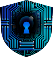 Modern Technology Cybersecurity Icon Crop-out png