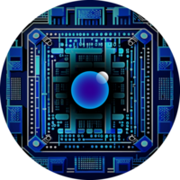 modern technologie cyberveiligheid icoon uitsnijden png