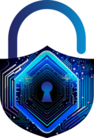 Modern Technology Cybersecurity Icon Crop-out png