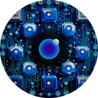 Modern Technology Cybersecurity Icon Crop-out png