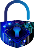 Modern Technology Cybersecurity Icon Crop-out png