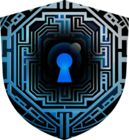 Modern Technology Cybersecurity Icon Crop-out png