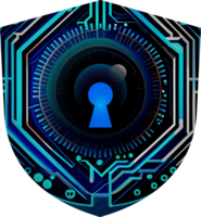 Modern Technology Cybersecurity Icon Crop-out png
