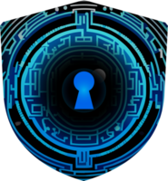 Modern Technology Cybersecurity Icon Crop-out png