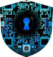 Modern Technology Cybersecurity Icon Crop-out png