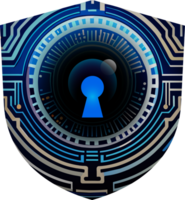 Modern Technology Cybersecurity Icon Crop-out png