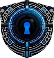 Modern Technology Cybersecurity Icon Crop-out png