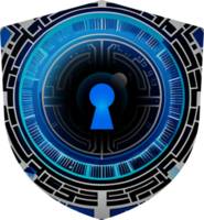 Modern Technology Cybersecurity Icon Crop-out png