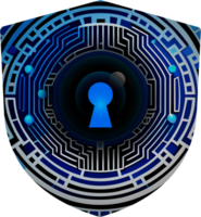 Modern Technology Cybersecurity Icon Crop-out png