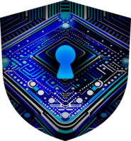 Modern Technology Cybersecurity Icon Crop-out png