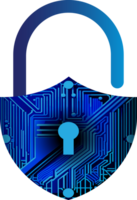 Modern Technology Cybersecurity Icon Crop-out png