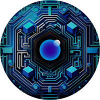 Modern Technology Cybersecurity Icon Crop-out png