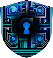 Modern Technology Cybersecurity Icon Crop-out png